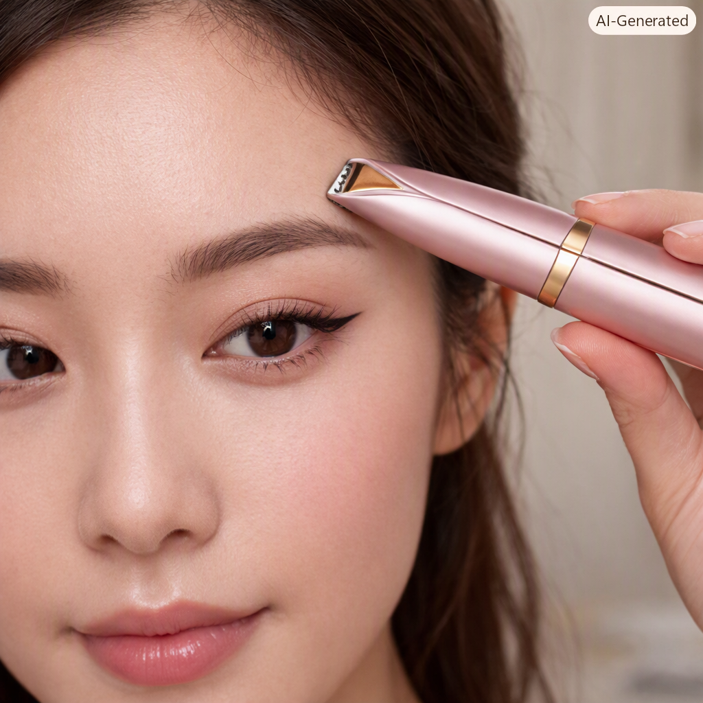 Electric Eyebrow Trimmer Rechargeable Beauty Shaper