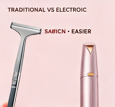 Electric Eyebrow Trimmer Rechargeable Beauty Shaper